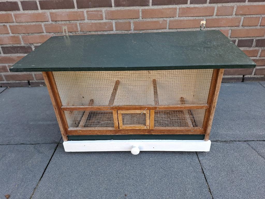 Vogelkooi, Ophalen, Gebruikt, Hout, Vogelkooi