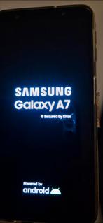 Samsung galaxy A7, Telecommunicatie, Mobiele telefoons | Samsung, Ophalen, Blauw, Touchscreen, Zo goed als nieuw