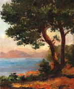 Mooi landschap in olieverf, Ophalen of Verzenden