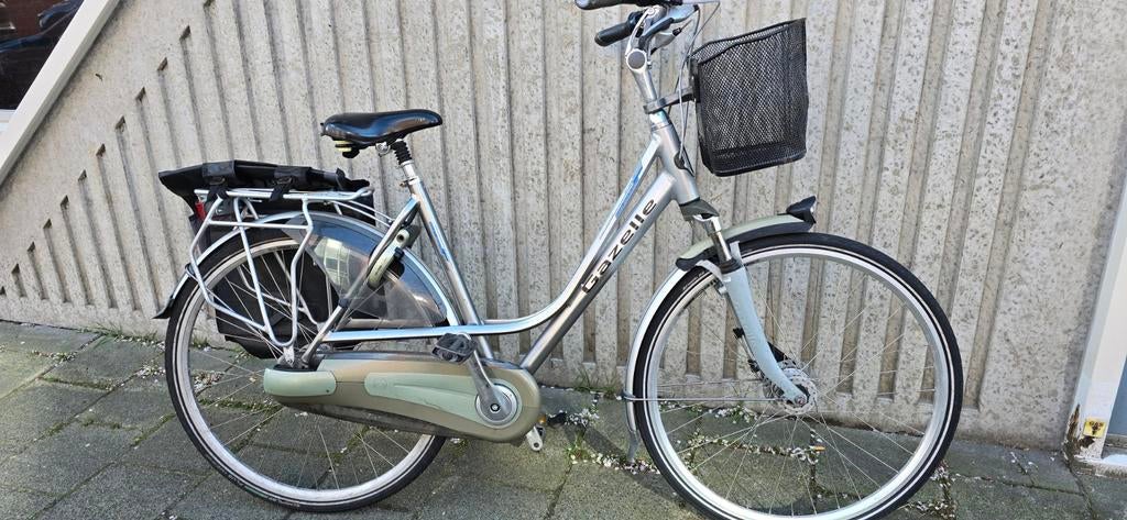 Gazelle Dijon damesfiets met mandjes, Ophalen, 53 tot 56 cm, Versnellingen, Zo goed als nieuw