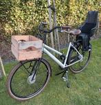 Cortina HPV urban damesfiets met krat en fietsstoeltje, Ophalen, Gebruikt, Overige merken