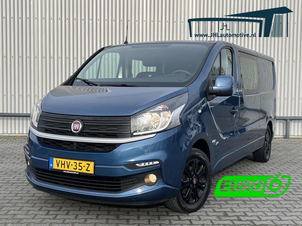 Fiat Talento 2.0 MJ L2H1*DC*5-PERS*CRUISE*A/C*HAAK*TEL*LED*P, Auto's, Voorwielaandrijving, 145 pk, Stof, 4 cilinders