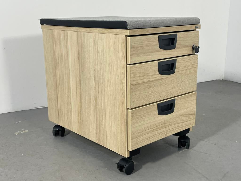 8x Kinnarps Ladeblok Bureaukast, Ophalen, Minder dan 50 cm, Gebruikt, Kinnarps