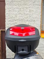 Yamaha Topkoffer / Scooter Koffer - Zwart met Rood Reflector, Motoren, Ophalen of Verzenden, Gebruikt