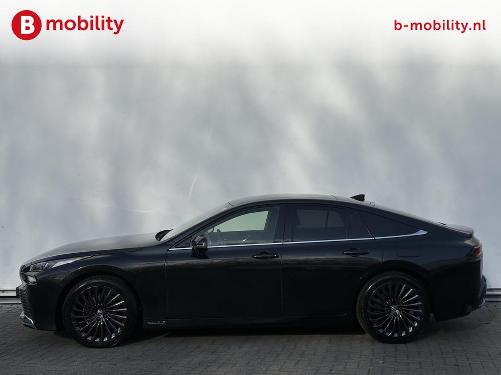 Toyota Mirai Prestige Camera Adapt. Cruise Control Panoramad, Auto's, Toyota, Automaat, Achterwielaandrijving, Zwart, Leder