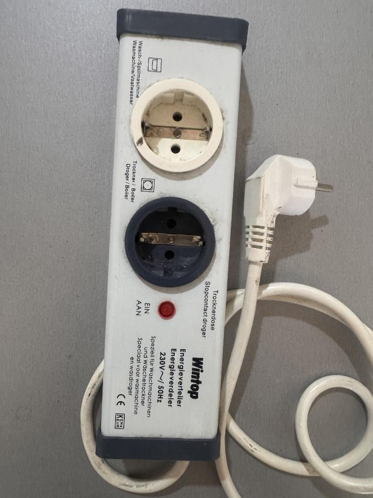 Wintop Energieverdeler voor Wasmachine en Droger, Ophalen, Zo goed als nieuw