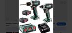 nieuw metabo combo set 2 7 1 Met bon 2jaar garantie, Ophalen of Verzenden, Nieuw, Boor- en Schroefmachine