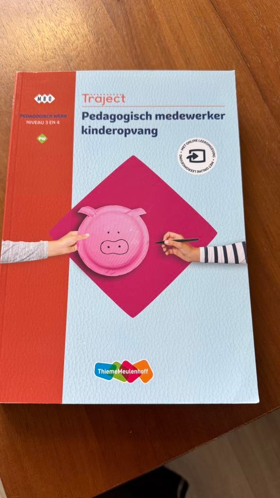 Traject welzijn PW Pedagogisch medewerker kinderopvang, Ophalen of Verzenden, Beta, Zo goed als nieuw, MBO