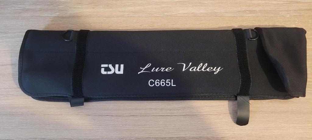 Baitcaster reishengel Tsurinoya Lure Valley C665L Fuji ZGAN, Ophalen of Verzenden, Zo goed als nieuw, Werphengel