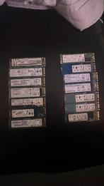 Partij M2 nvme SSD’s 256gb en 2,5 inch hdd’s 500gb, Computers en Software, Harde schijven, Intern, Gebruikt, Ophalen of Verzenden