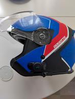 Bogotto H586 BT Illus Zwart Rood Blauw Bluetooth Jethelm, Motoren, Overige merken, Dames, Jethelm, Ophalen of Verzenden