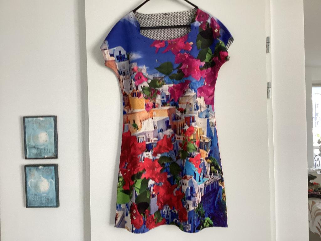 Jurk, maat L. Merk Lizzy&Coco. ZGAN., Overige kleuren, Maat 42/44 (L), Ophalen of Verzenden, Zo goed als nieuw