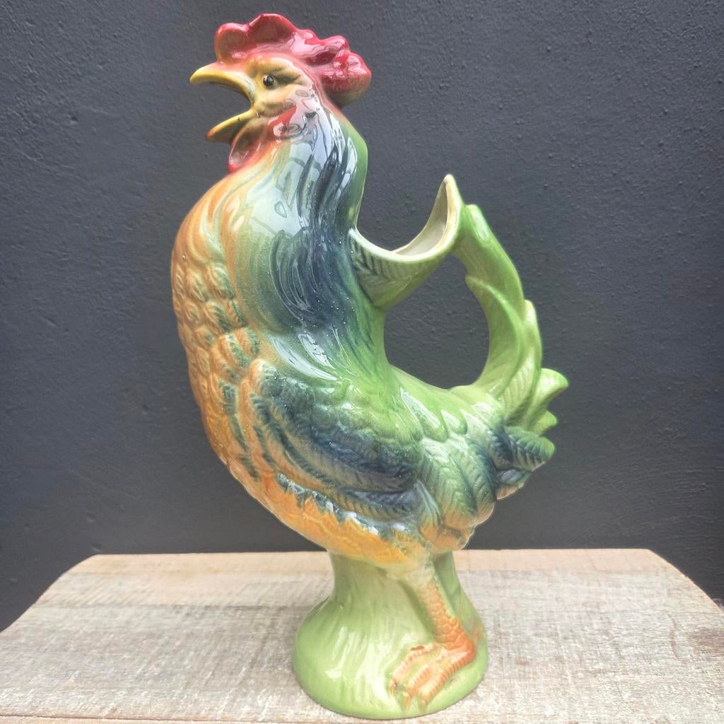 Vintage St. Clement Frankrijk haan waterkan, Ophalen of Verzenden