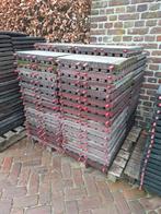 Rubberen tegels 50x50x6,5 cm. Speeltoestellen Stalmatten, Tuin en Terras, Ophalen, Rubber, Overige typen