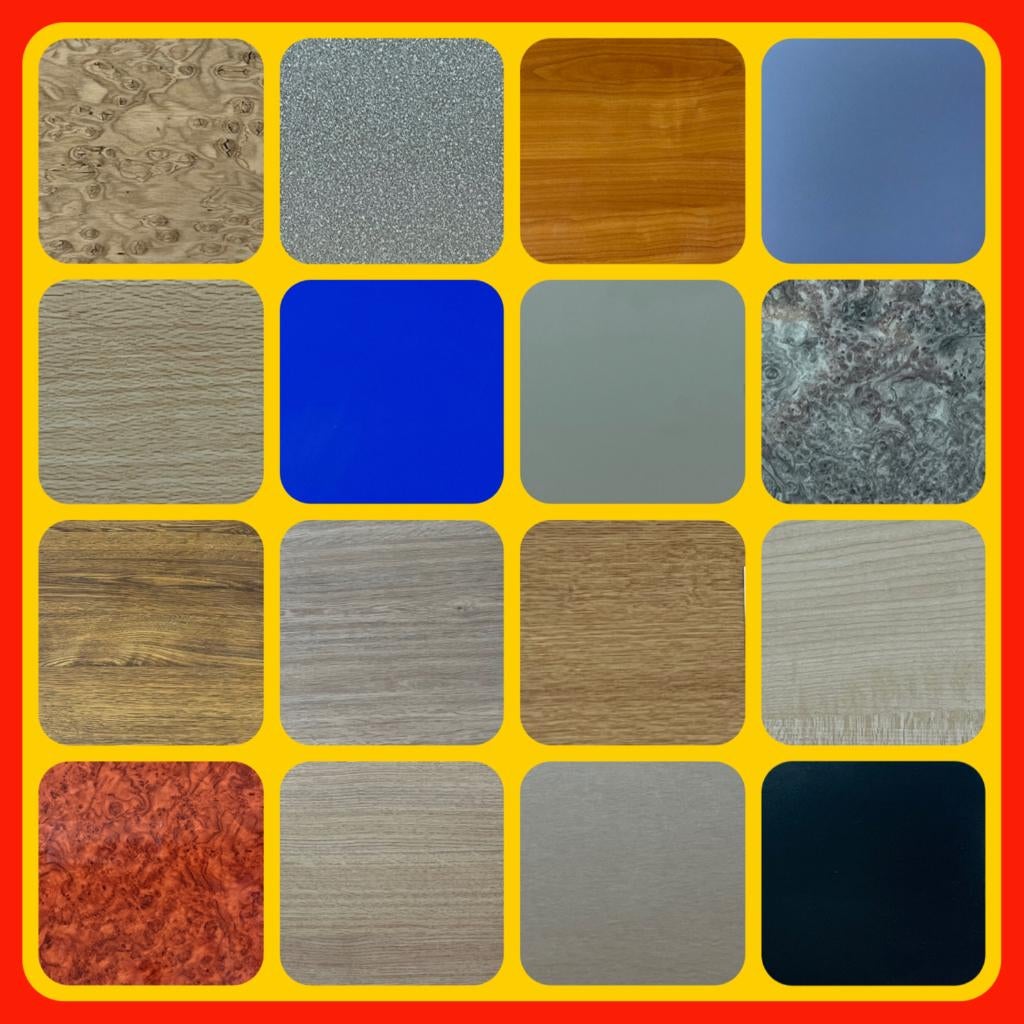 013 Kunststofplaat HPL Duropal Formica div. kleuren nieuw, Zwart, Nieuw, Minder dan 100 cm, 25 tot 50 cm