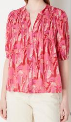 Bash blouse dames roze 38, Kleding | Dames, Ophalen of Verzenden, Zo goed als nieuw, Maat 38/40 (M), Roze