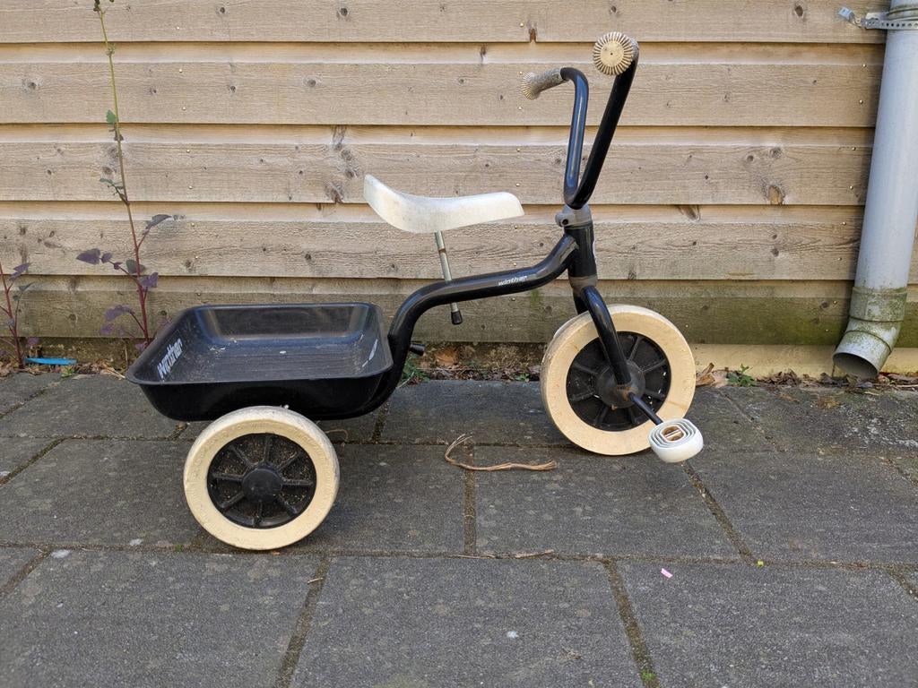 Vintage driewieler met bak - Gebruikt - Winther, Ophalen of Verzenden, Gebruikt