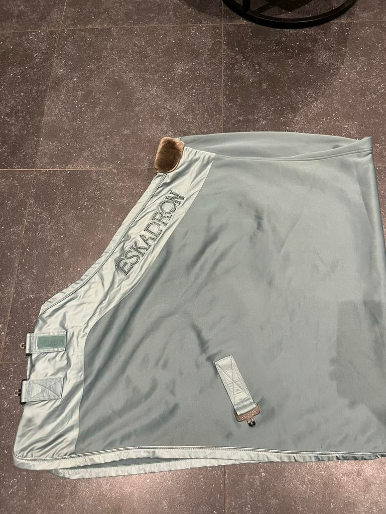 Eskadron pastel green zweetdeken, Dieren en Toebehoren, Paarden en Pony's | Dekens en Dekjes, Ophalen of Verzenden, Zo goed als nieuw