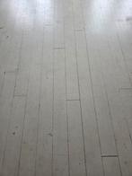 Houten vloer wit parket 60m2, Gebruikt, 10 m² of meer, 10 tot 30 cm, Hout