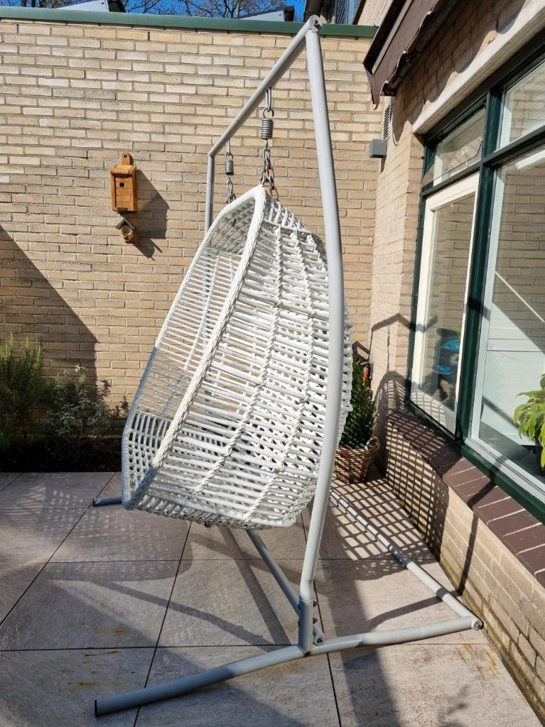 Manifesto Farra 2-persoons hangstoel, Tuin en Terras, Tuinstoelen, Gebruikt, Wicker, Ophalen