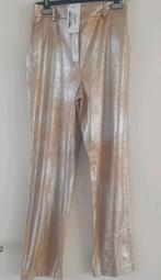 Alix the Label gave zachte goudkl pantalon mt M nieuw, Kleding | Dames, Broeken en Pantalons, Maat 38/40 (M), Nieuw, Ophalen of Verzenden