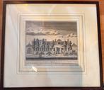 Antieke Gravure: Huis van Willem Baron van Liere (1725), Ophalen of Verzenden