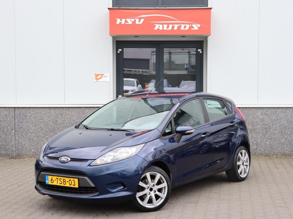 Ford Fiesta 1.25 Trend airco LM 4-deurs, Auto's, Ford, Voorwielaandrijving, Euro 5, 1242 cc, Bedrijf