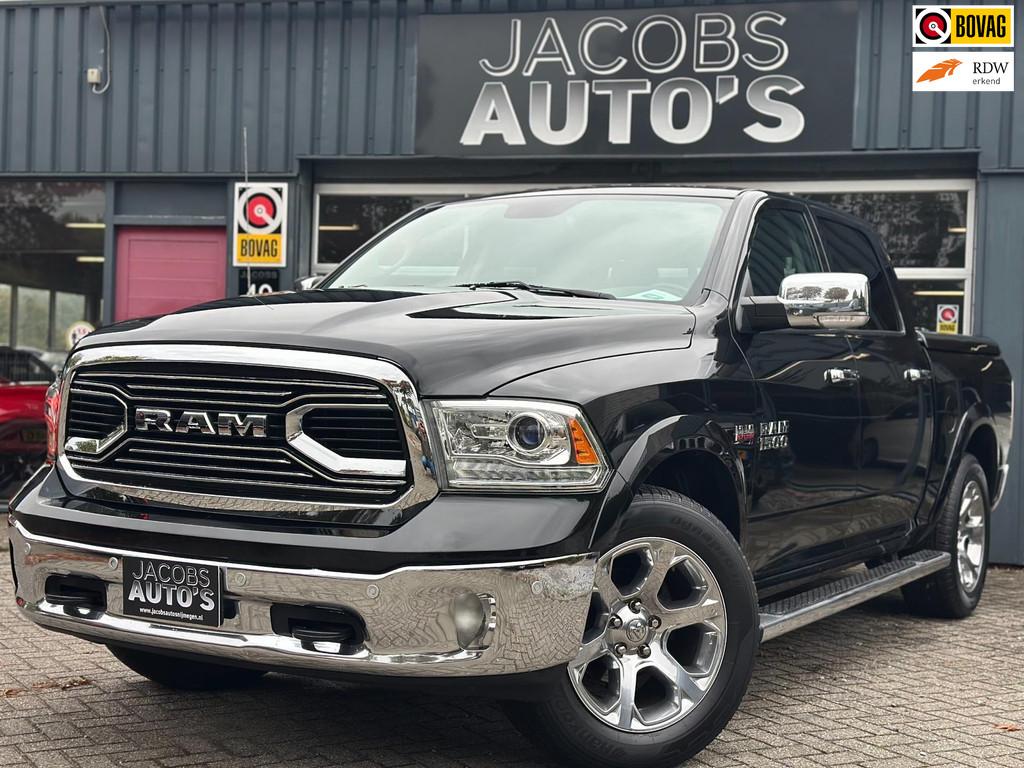 Dodge Ram 1500 5.7 V8 Crew Cab laramie, Auto's, Bestelauto's, Automaat, Gebruikt, 5654 cc, Navigatiesysteem