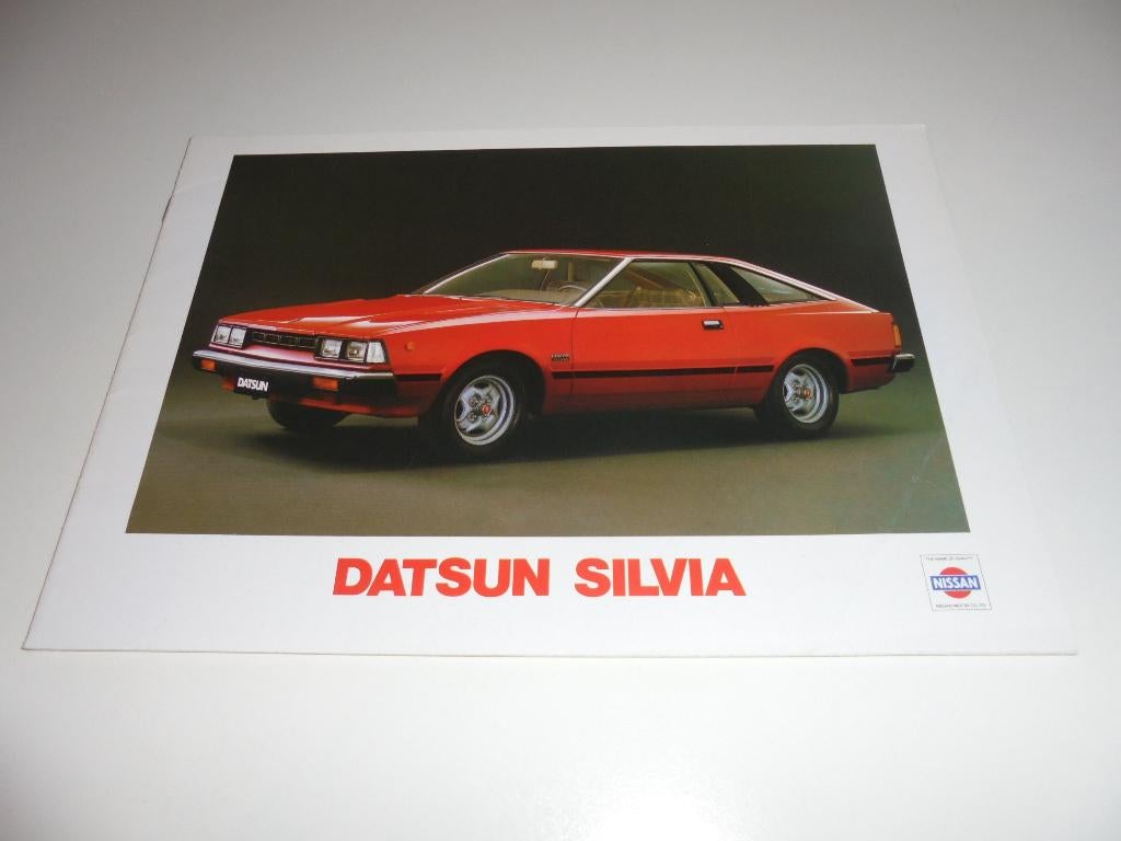 brochure Datsun Silvia  1981, Ophalen of Verzenden, Nieuw, Overige merken
