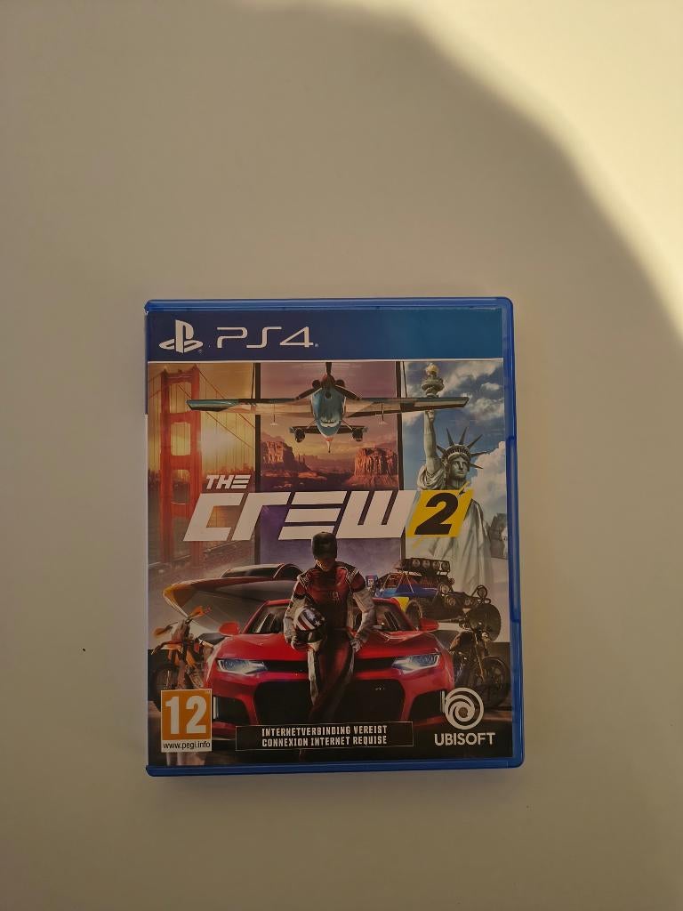 The crew 2 ps4, Spelcomputers en Games, Games | Sony PlayStation 4, 1 speler, Racen en Vliegen, Ophalen of Verzenden, Zo goed als nieuw