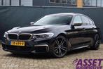BMW M550i xDrive High Ex 544pk | pano | CoPilot | nappaleer, Automaat, Gebruikt, 4395 cc, Zwart