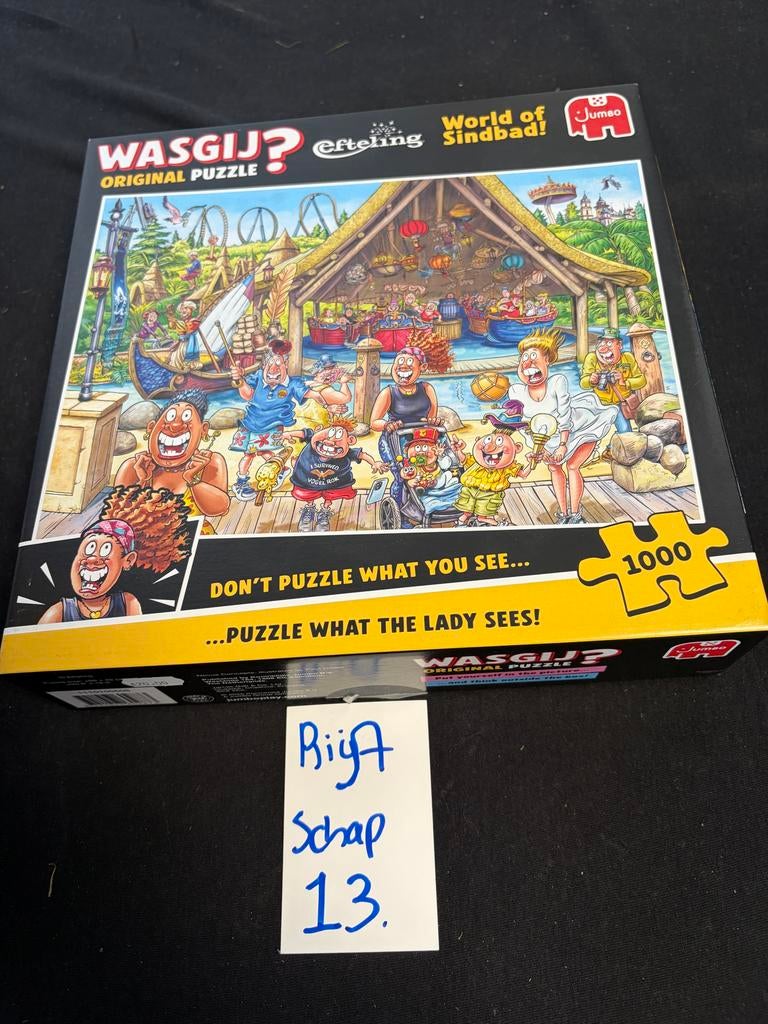 Wasgij Efteling World of Sindbad puzzel 1000 stukjes, Ophalen of Verzenden, 500 t/m 1500 stukjes, Gebruikt, Legpuzzel