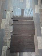 3 Ikea kastdeuren grijs gestreept 38x60 cm, Huis en Inrichting, Ophalen, Overige materialen, Minder dan 50 cm, Gebruikt