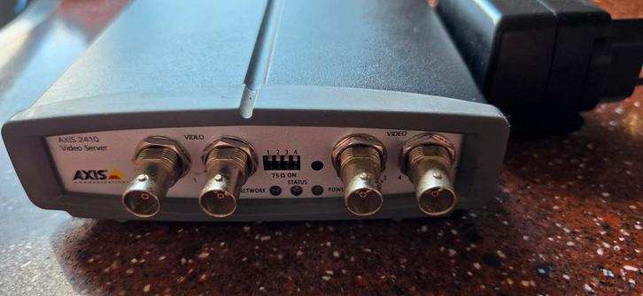 Axis 241Q Video Server - 4-kanaals videoserver, Audio, Tv en Foto, Videobewaking, Gebruikt, Ophalen of Verzenden