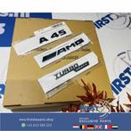 W176 W177 A45 AMG LOGO SET ZWART EMBLEMEN SET Mercedes A KLA, Gebruikt, -, Ophalen of Verzenden, -