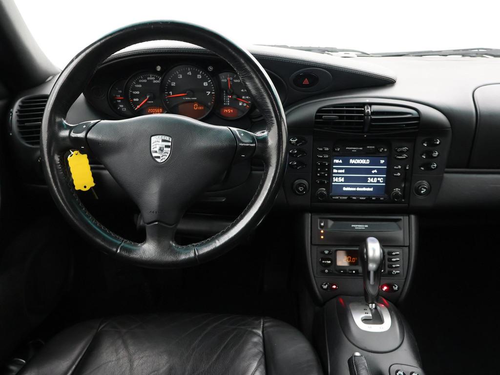 Porsche 911 COUPÉ 3.4 CARRERA 4 AUT. ORIGINEEL NEDERLANDS |, Auto's, Gebruikt, Zwart, 4 stoelen, Vierwielaandrijving