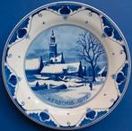 Kerstmis 1972 Porceleyne Fles 25cm Grote Kerk Edam (4), Ophalen of Verzenden