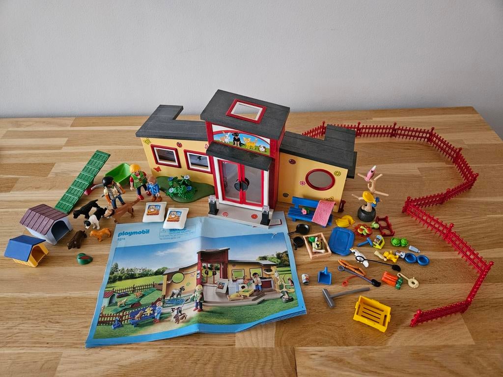 Playmobil Dierenpension 9275, Ophalen of Verzenden, Zo goed als nieuw, Complete set