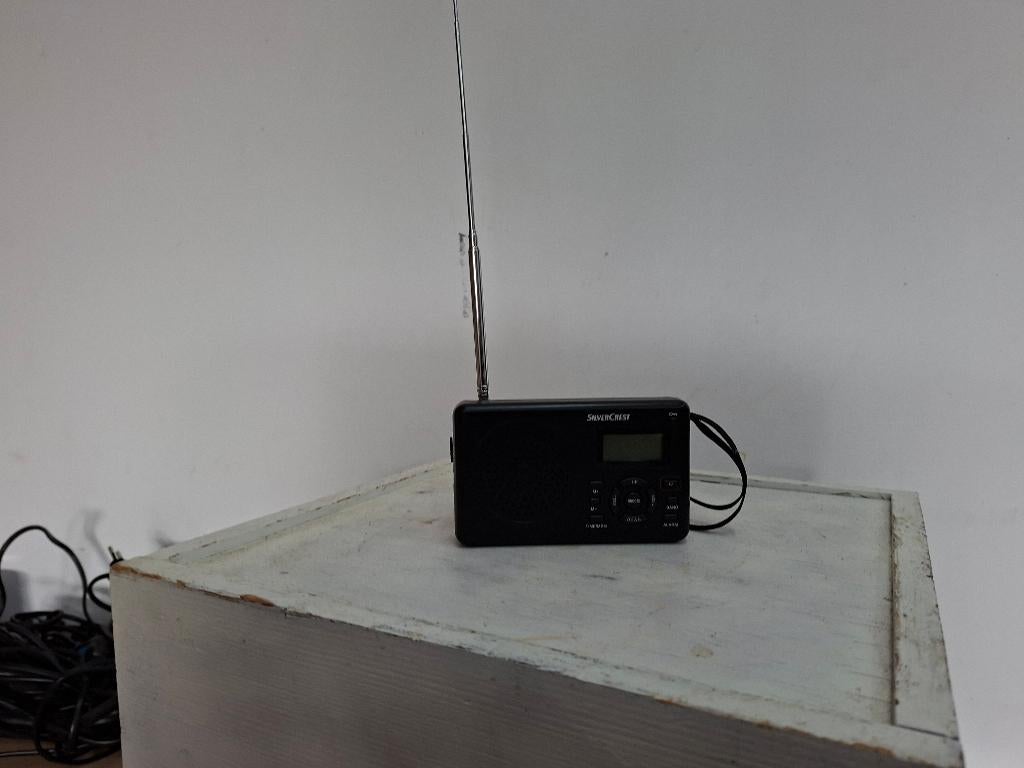 radio vintage digitale zakradio, Ophalen of Verzenden, Gebruikt