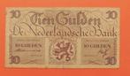Bankbiljet 10 gulden 1945 Lieftinck, cat. PL42.b / 45-1b, Postzegels en Munten, Bankbiljetten | Nederland, Verzenden, 10 gulden