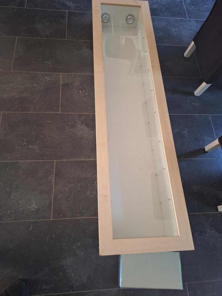 Vitrine hangkast, Huis en Inrichting, Ophalen, 50 tot 100 cm, Zo goed als nieuw, Minder dan 100 cm