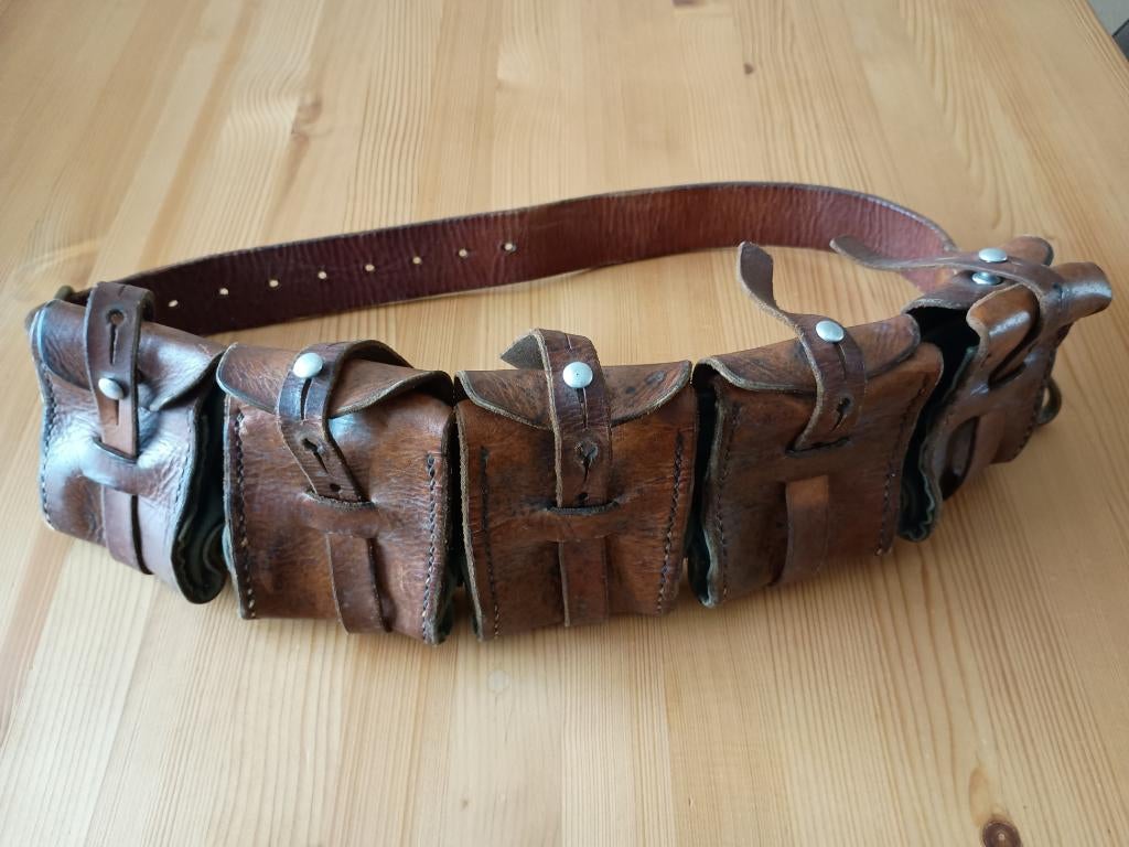 mauser munitieriem, Verzamelen, Ophalen, Landmacht, Overige gebieden