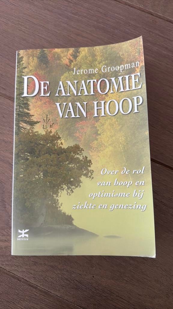 J. Groopman - De anatomie van hoop, Ophalen of Verzenden, Zo goed als nieuw, J. Groopman
