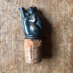 Vintage drinktuit aap verzilverd, Ophalen of Verzenden