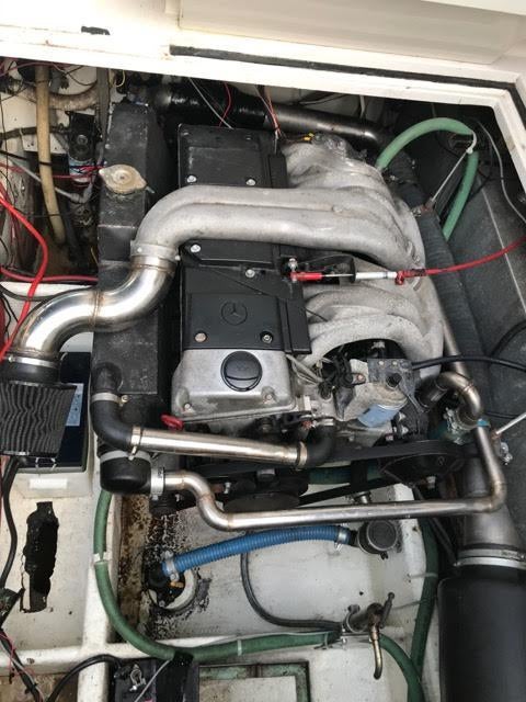 Mercedes OM606 motoren (2), Ophalen, Gebruikt, Mercedes-Benz