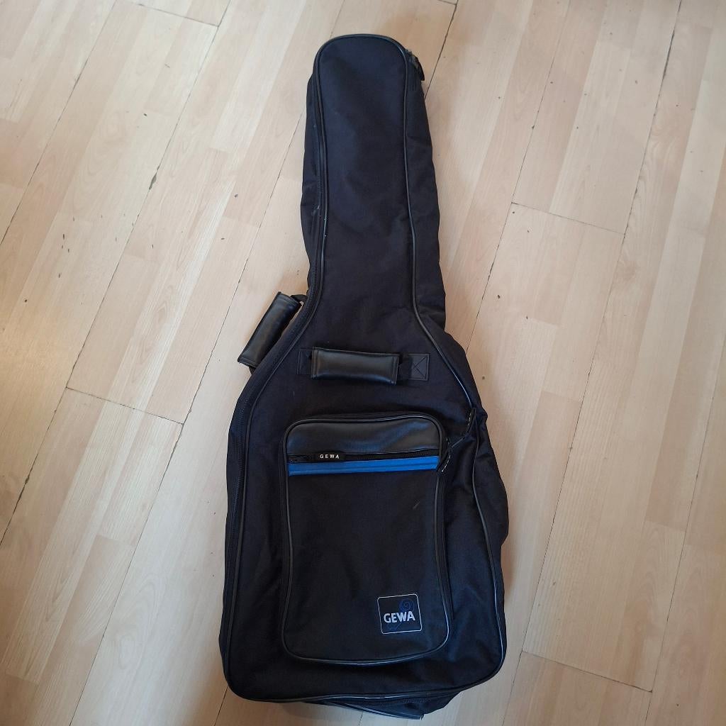 Gitaartas Zwart, Muziek en Instrumenten, Behuizingen en Koffers, Ophalen, Gebruikt, Elektrische gitaar