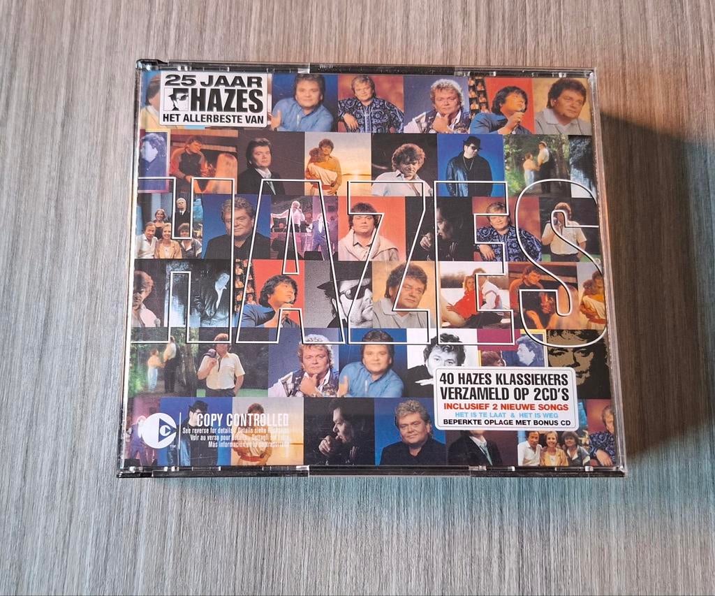 André Hazes - 25 Jaar Hazes: Het Allerbeste Van (2CD), Ophalen of Verzenden, Zo goed als nieuw, Levenslied of Smartlap