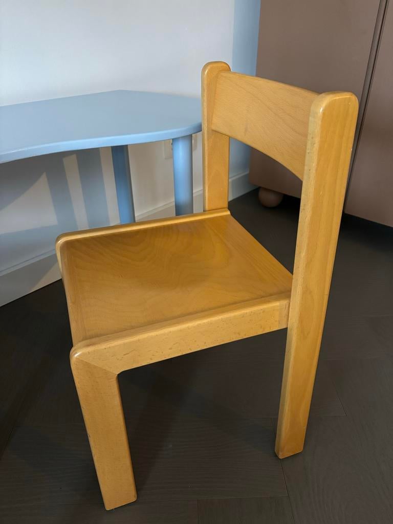 2x Rolf Franzl kinderstoeltjes, massief beukenhout, 2023, Kinderen en Baby's, Kinderkamer | Tafels en Stoelen, Ophalen of Verzenden