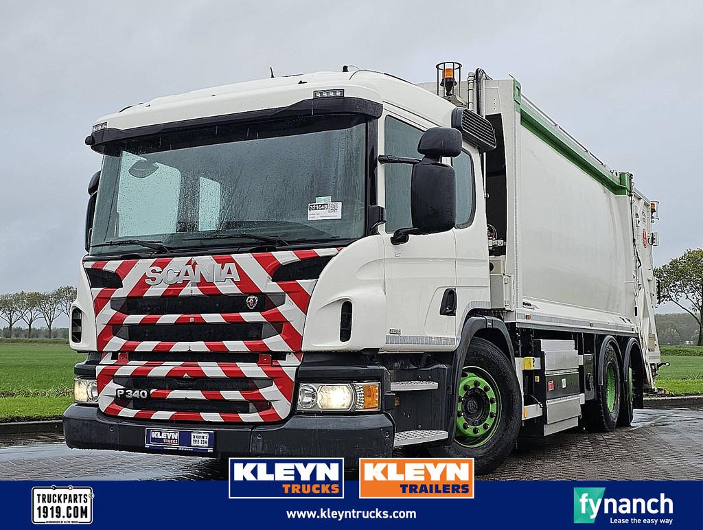 SCANIA P340 cng gas 6x2*4 vdk, Auto's, Vrachtwagens, Automaat, Euro 6, Scania, CNG (Aardgas)