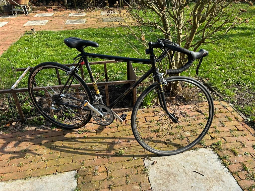 Lichte Caloi racefiets met 7x2 versnellingen, Gebruikt, 10 tot 15 versnellingen, Aluminium, Ophalen